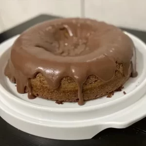 Bolo de chocolate de liquidificador