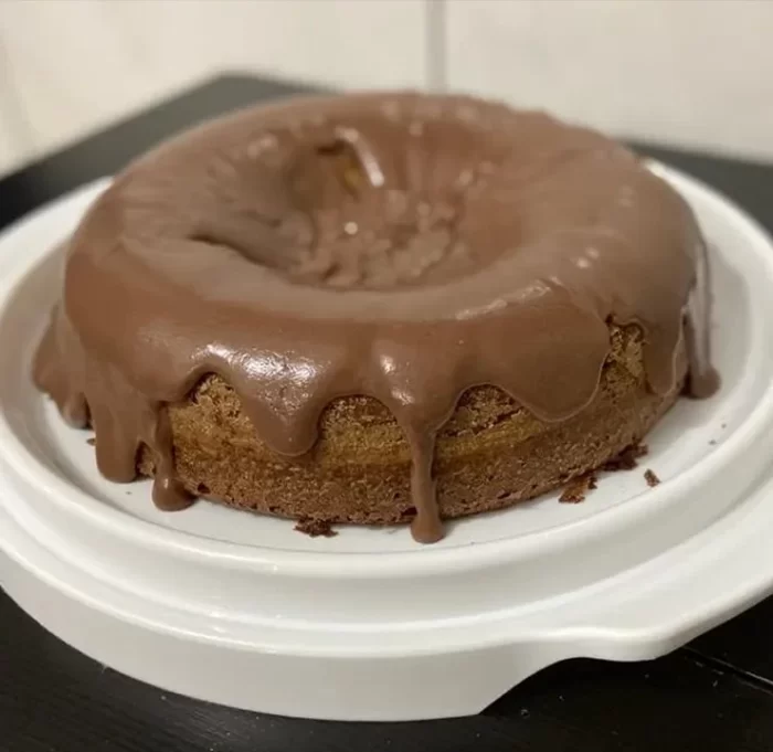 Bolo de chocolate de liquidificador